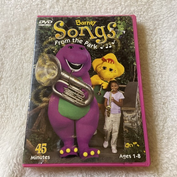 Barney Songs From The Park Dvd 2003 Purple Dinosaur Rare OOP‎ - Picture 1 of 8